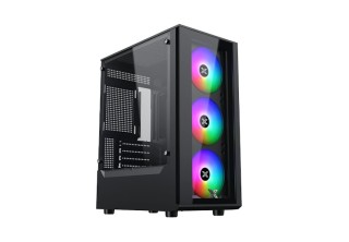 Case Xigamtek MYX 3F (Matx, 3 fan RGB, Đen)_EN49118