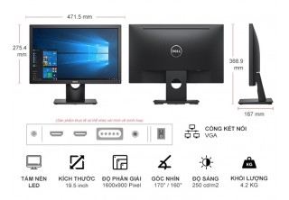 LCD Dell E2016 20in like new