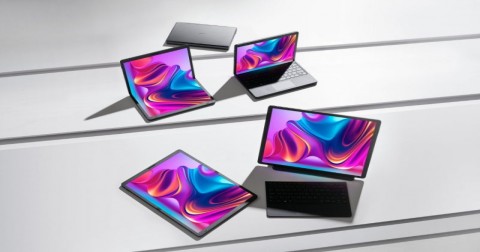 LG Gram Fold là laptop 17 inch có thể gập lại thành máy tính bảng