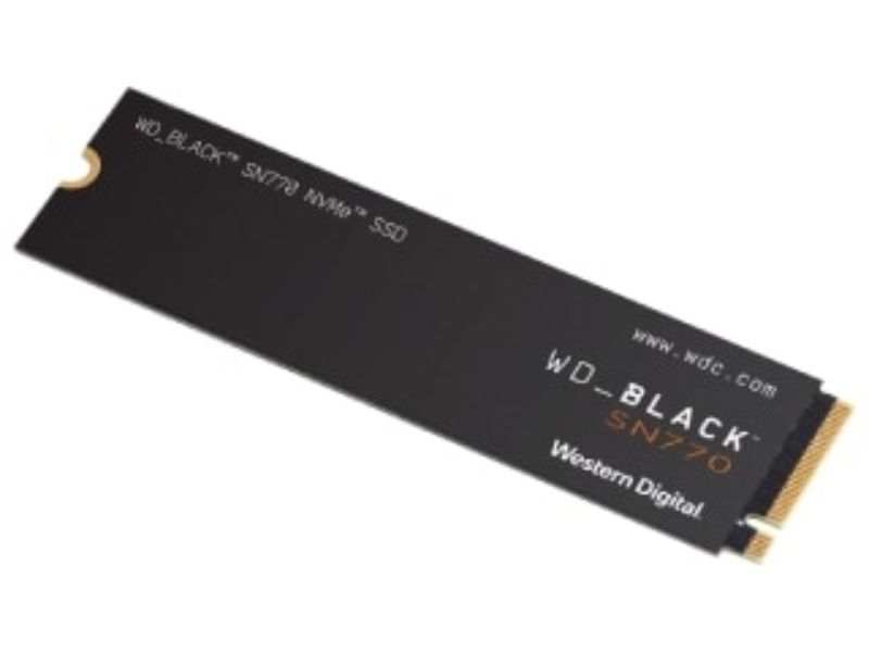 SSD Western Digital WD Black SN770 NVMe tốc độ 5,1GBps ra mắt tại Ấn Độ