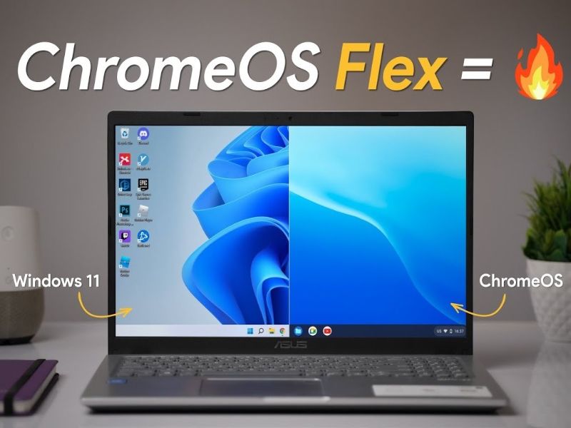 Chrome OS Flex miễn phí của Google có thể biến PC cũ thành Chromebook